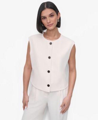 DKNY - Women's Aero Crepe Vest