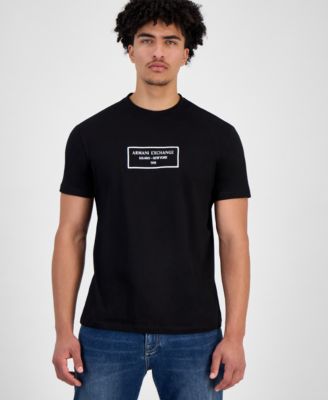 A|X Armani Exchange - Men's Square Logo T-Shirt