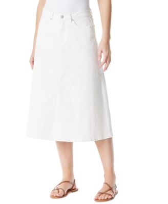 Gloria Vanderbilt - Women's A-Line Midi Denim Skirt