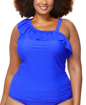 Raisins Curve - Trendy Plus Size Ysabel Tankini Top