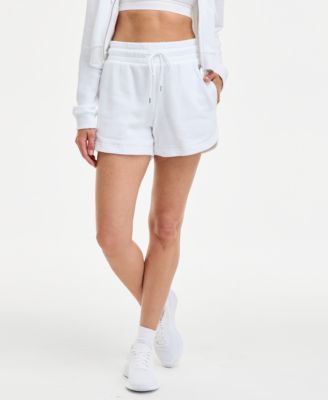 ID Ideology - Women's Drawstring-Waist Dolphin-Hem Shorts