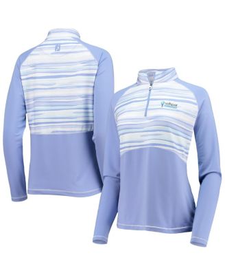 FootJoy - Women's Purple Valspar Championship Watercolor Raglan Half-Zip Top