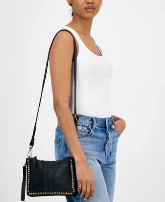 Bolsa Nova Handbags - Marisa Leather Small Clutch and Crossbody Bag