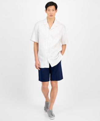 Alfani - Men's Relaxed-Fit Bermuda Shorts