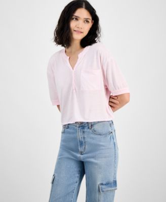 Hippie Rose - Juniors' Henley Top