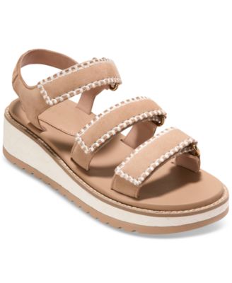 Cole Haan - Women's Grandpro Daylin Triple Strap Wedge Sandals