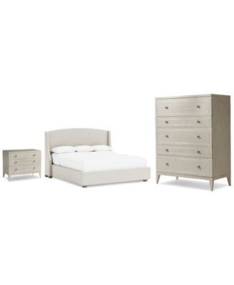 Bernhardt - Cornelia 3-Pc. California King Set (Bed, Chest & 36" Nightstand)
