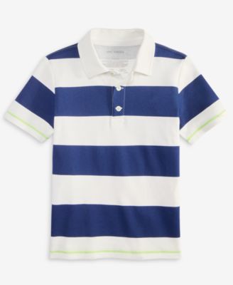 Epic Threads - Big Boys Striped Rugby Polo Shirt