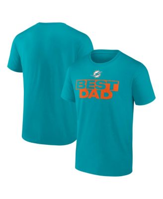 Logo Athletic - Men's Aqua Miami Dolphins Best Dad T-Shirt