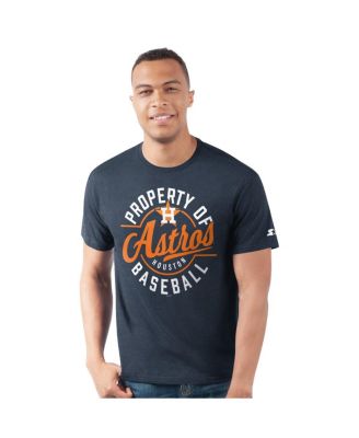 Starter - Men's Navy Houston Astros Prime Time Property Of T-Shirt