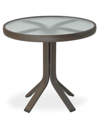 Furniture - Aluminum 20" Round Outdoor End Table