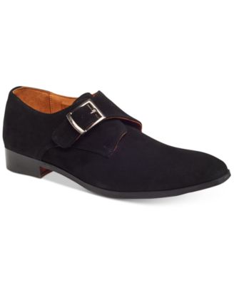 Carlos by Carlos Santana - Men's Freedom Single Monk-Strap Suede Loafers