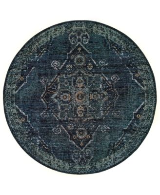 Oriental Weavers - Journey Charlemagne 7' 10" Round Area Rug