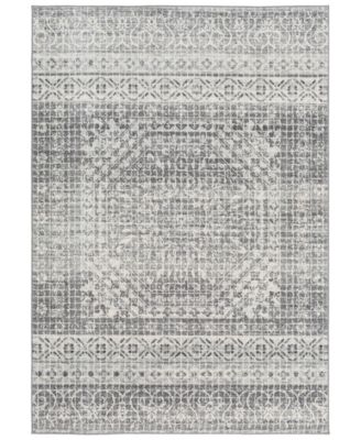 Livabliss - Harput HAP-1080 Light Gray 5'3" x 7'3" Area Rug