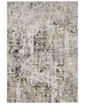 Livabliss - Quatro QUA-2300 Medium Gray 7'10" x 10'3" Area Rug