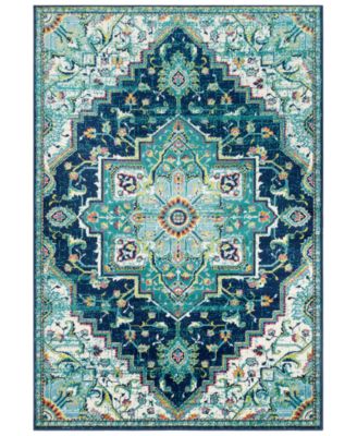 Livabliss - Paramount PAR-1107 Teal 8'10" x 12'9" Area Rug