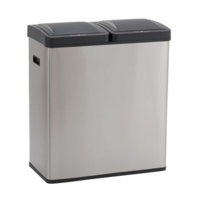 Household Essentials - Stainless Steel Hunter Recycle Sensor Bin