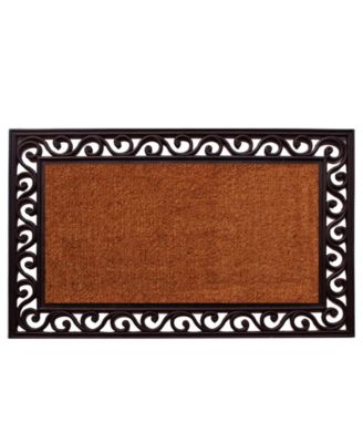 Home & More - Rembrandt 18" x 30" Coir/Rubber Doormat