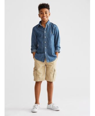 Polo Ralph Lauren - Big Boys Sport Shirt & Shorts