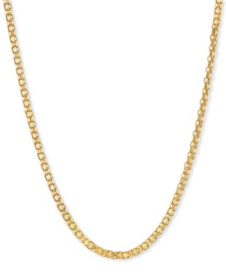 Macy's - Bismark Link 18" Chain Necklace in 14k Gold