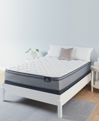 Serta - LUXE Armisted 12" Plush Euro Top Mattress Set- Twin XL