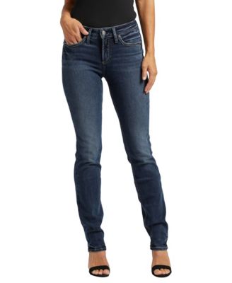 Silver Jeans Co. - Petite Suki Straight-Leg Jeans