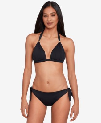 Ralph Lauren - Women's Beach Club Solid Molded Cup Halter Bikini Top & Bottoms