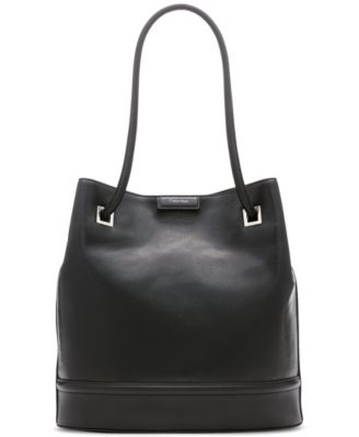 Calvin Klein - Ash Faux Leather Medium Tote