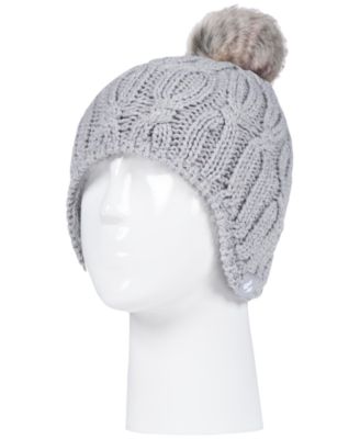 Heat Holders - Women's Nikki Cosy Ears Pom-Pom Hat