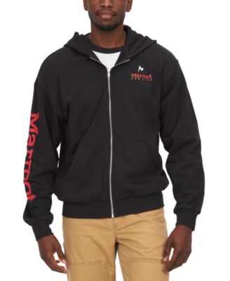 Marmot - Men's  For Life Logo-Print Full-Zip Hoodie