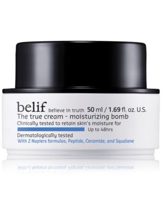 Belif - The True Cream Moisturizing Bomb With Peptide, Ceramide & Squalane, 1.68 oz.