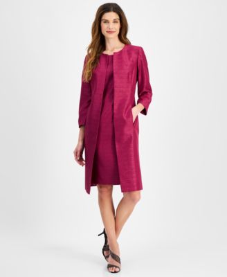 Le Suit - Women's Sheath Dress with Topper Jacket
