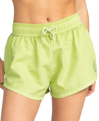 Roxy - Juniors' No Bad Waves Drawstring Swim Shorts