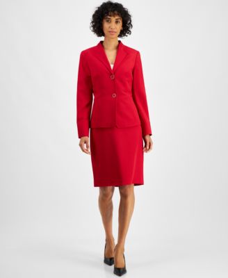 Le Suit - Women's Blazer & Pencil Skirt Suit