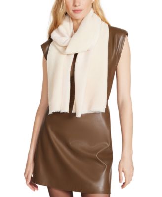 Steve Madden - Women's Frayed Edge Pleat Scarf