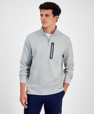Club Room - Men's Golf Tech Quarter-Zip Sweatshirt