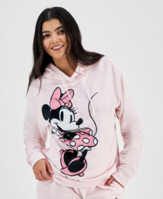 Disney - Juniors' Minnie Mouse Graphic Hoodie