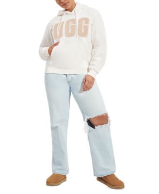 UGG® - Women's Classic Oversized Logo Pullover Hoodie