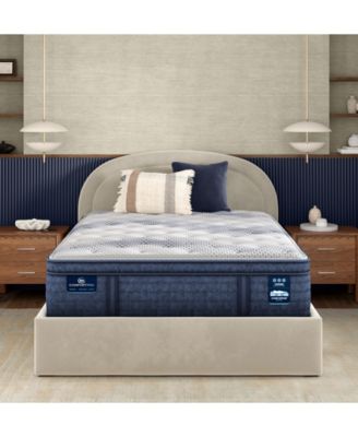 Serta - iComfortPro Buckingham 16" Latex Foam Plush Pillow Top Mattress - Twin XL