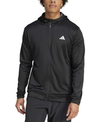 adidas - Men's AEROREADY Camo-Trim Zip Training Hoodie