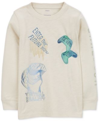 Carter's - Little & Big Boys Gamer Graphic Long-Sleeve T-Shirt