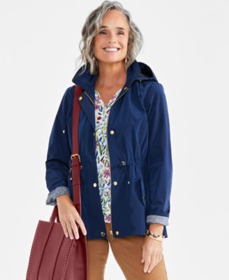 Style & Co - Women's Hooded Anorak, XS-4X
