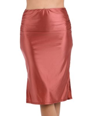 La Blanca - Women's Earth Goddess Shirred Skirt Cover-Up