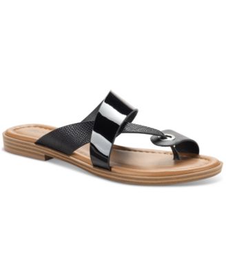 Style & Co - Women's Satinne Toe-Ring Thong Sandal