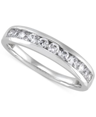 Grown With Love - Certified Lab Grown Diamond Channel-Set Band (1/2 ct. t.w.) in 14k White Gold