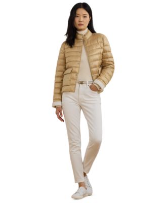 Lauren Ralph Lauren - Petite Snap-Front Stand-Collar Packable Coat