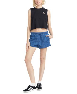 Volcom - Juniors' Stone Hour Cropped Cotton Tank Top