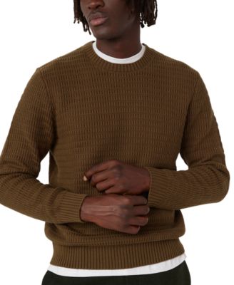Frank And Oak - Men's Relaxed-Fit Textured Ribbed-Knit Sweater