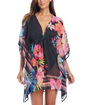 Bleu by Rod Beattie - Women's Sheer Caftan Cover-Up