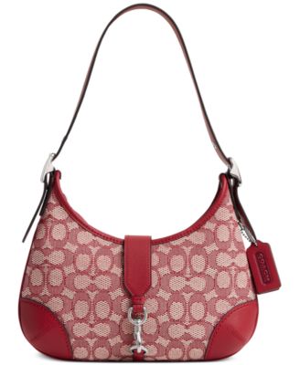 COACH - Originals Signature Jacquard Hamptons Hobo Bag